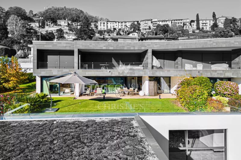 Appartamento a Porza con giardino privato & vista sul lago in vendita (2)