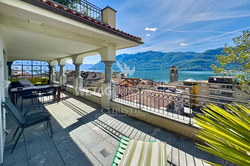 Brissago: Elegante Wohnung mit Terrasse & Seeblick in zentraler Lage zu verkaufen (10)