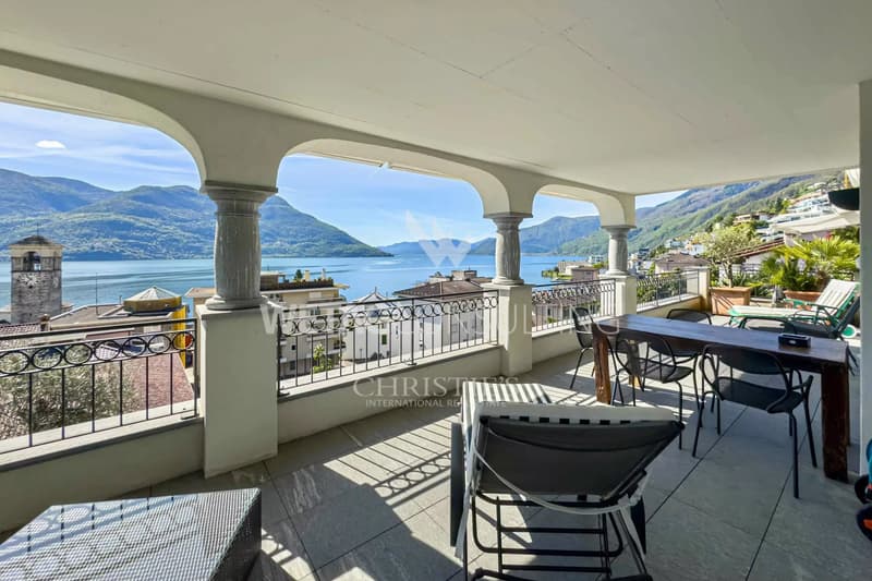 Brissago: Elegante Wohnung mit Terrasse & Seeblick in zentraler Lage zu verkaufen (2)