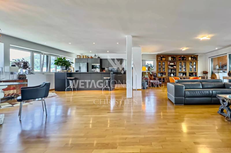 Lugano-Agno: appartamento penthouse in vendita vicino al Lago di Lugano (3)