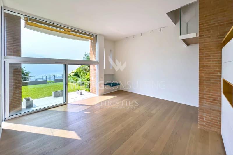 Lugano-Porza : maison en rangée avec jardin privé & vue sur le lac à vendre, également possible comme résidence secondaire (2)