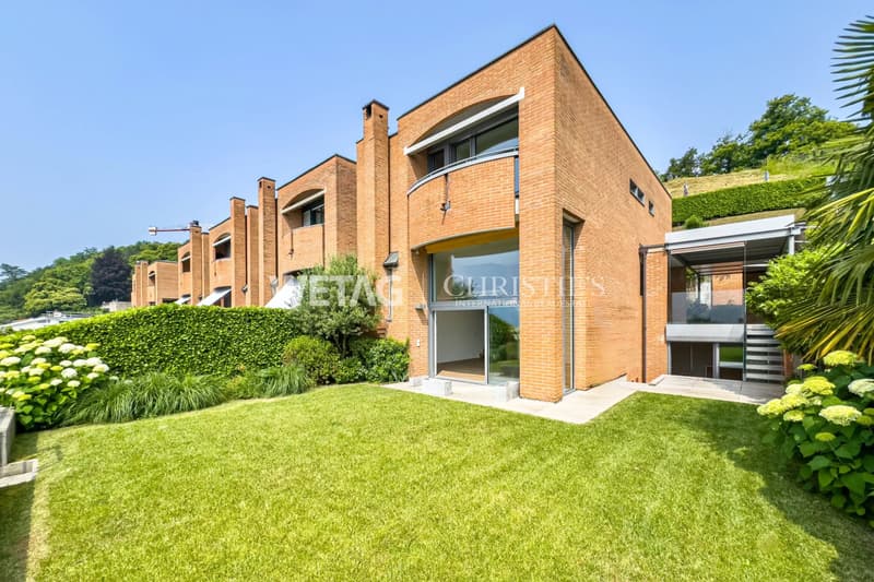 Lugano-Porza: Reihenhaus mit privatem Garten & Seeblick zu verkaufen, auch als Zweitwohnsitz möglich (13)