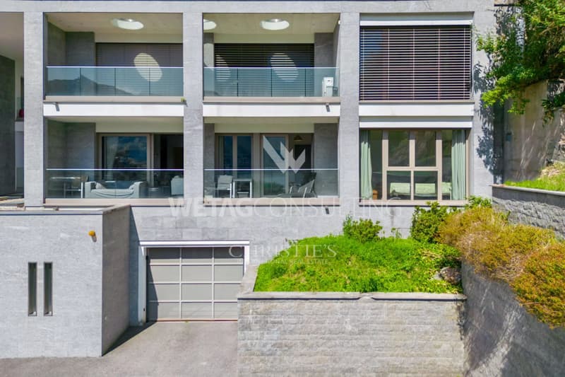 Lugano: appartamento moderno con vista lago in vendita, anche ideale come seconda casa (12)