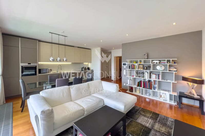 Lugano: appartamento moderno con vista lago in vendita, anche ideale come seconda casa (9)