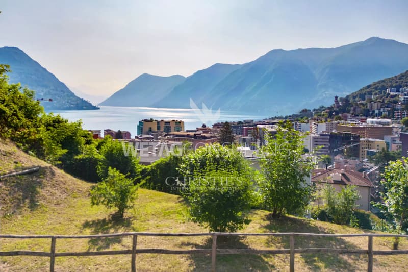 Lugano: appartamento moderno con vista lago in vendita, anche ideale come seconda casa (2)