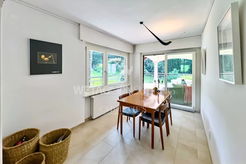 Propriété spacieuse dans le vert avec villa principale, maison d'hôtes et grotte indépendante, à vendre à Rivera-Monteceneri (5)