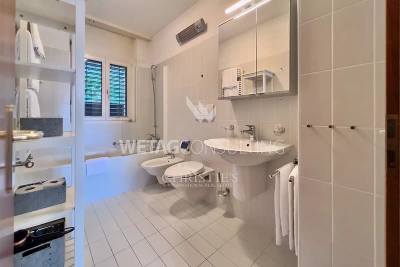 Cozy apartment in Montagnola with lake view &amp; private garden for sale (6)