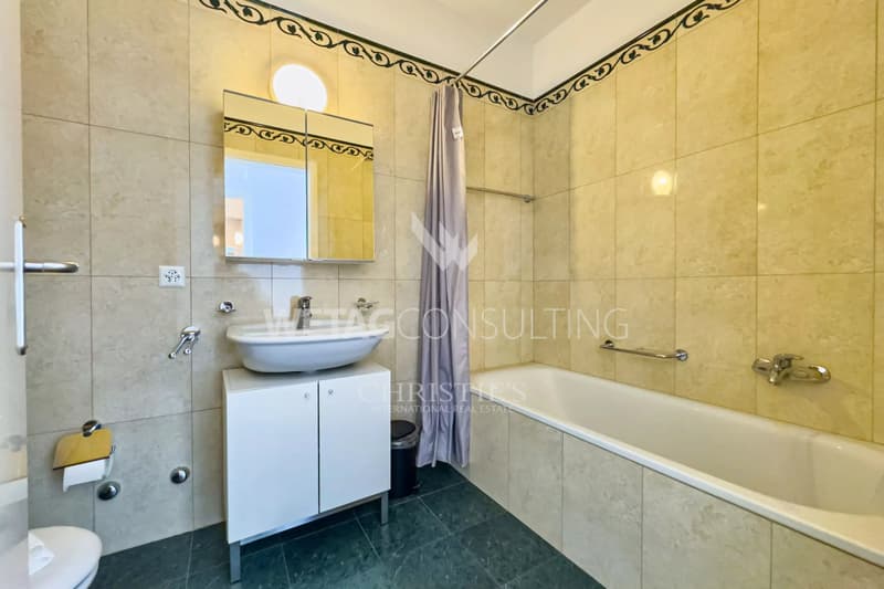 Lugano-Aldesago : appartement confortable avec une vue lac magnifique à vendre, également utilisable comme résidence secondaire (9)