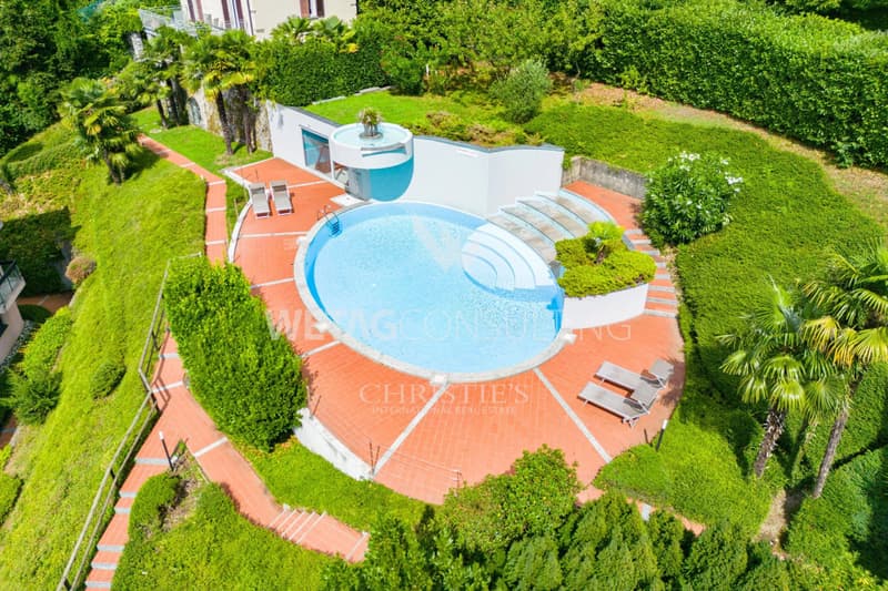 Lugano-Aldesago : appartement confortable avec une vue lac magnifique à vendre, également utilisable comme résidence secondaire (6)