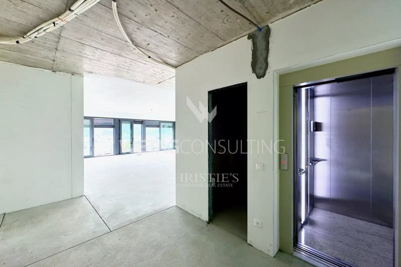 Appartamento in stato grezzo a Lugano-Albonago con giardino privato & vista sul lago ? perfetto anche come residenza di vacanza (8)