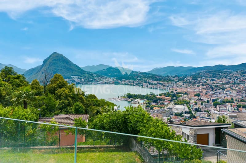 Appartamento in stato grezzo a Lugano-Albonago con giardino privato & vista sul lago ? perfetto anche come residenza di vacanza (2)