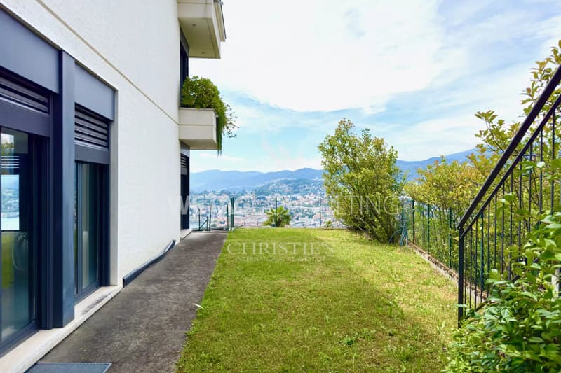 Appartamento in stato grezzo a Lugano-Albonago con giardino privato & vista sul lago ? perfetto anche come residenza di vacanza (11)