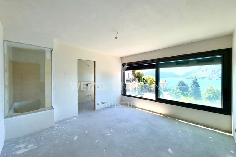 Appartement en état brut à vendre à Lugano-Castagnola, avec une vue magnifique sur le lac, idéal également en tant que résidence secondaire (7)