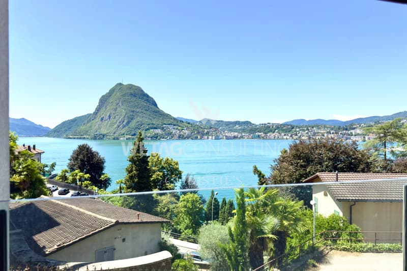 Appartement en état brut à vendre à Lugano-Castagnola, avec une vue magnifique sur le lac, idéal également en tant que résidence secondaire (2)
