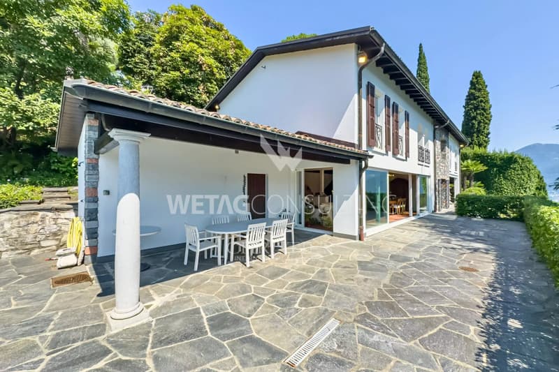 Flair méditerranéen sur le lac de Lugano : Villa élégante avec piscine & vue sur le lac à vendre, également possible comme résidence secondaire (12)