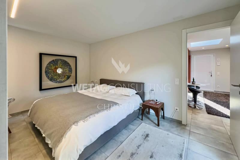 Lugano-Magliaso: Villa elegante con piscina, circondata da verde, compresa dépendance per gli ospiti (12)