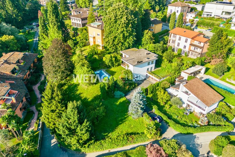 Lugano-Sorengo : Villa à rénover avec terrain à bâtir adjacent à vendre (9)