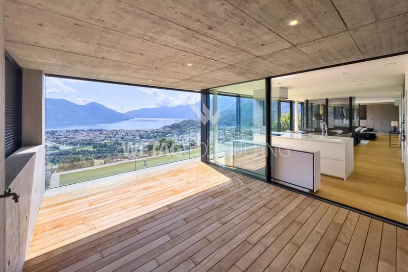 Modern Penthouse with Panoramic View for Sale in Locarno Monti (1)
