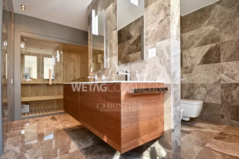 Penthouse de luxe à Muzzano sur le lac de Lugano avec une belle terrasse sur le toit à vendre (5)