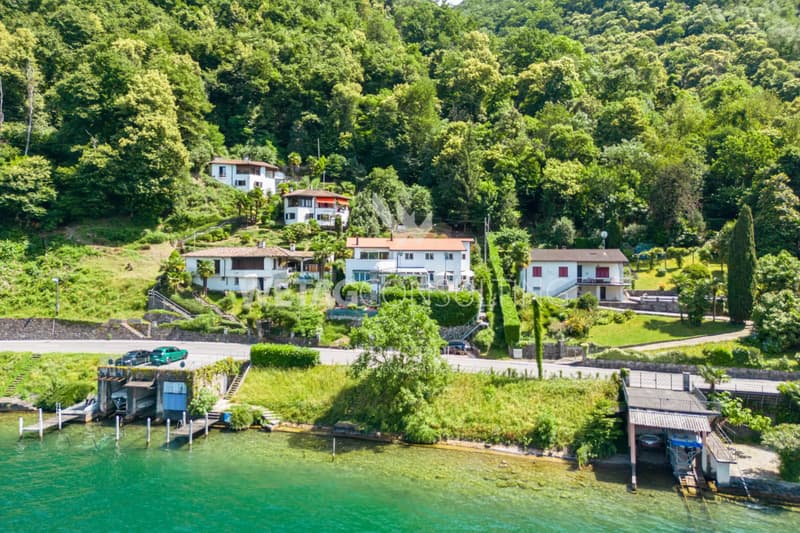 Lugano-Brusino Arsizio : Villa confortable avec vue lac magnifique à vendre - idéale comme domicile de vacances (10)