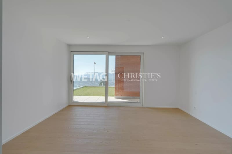 Lugano-Aldesago: Modern semi-detached villa with private garden & lake view for sale, also suitable as a second home (13)