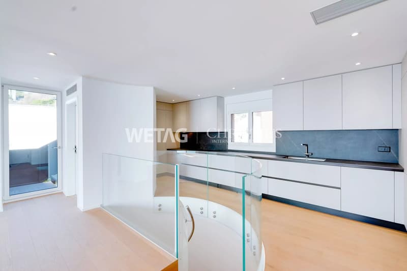 Lugano-Aldesago: Modern semi-detached villa with private garden & lake view for sale, also suitable as a second home (4)