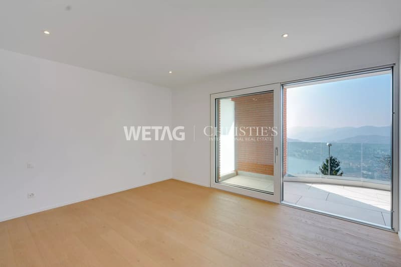 Lugano-Aldesago: Modern semi-detached villa with private garden & lake view for sale, also suitable as a second home (7)