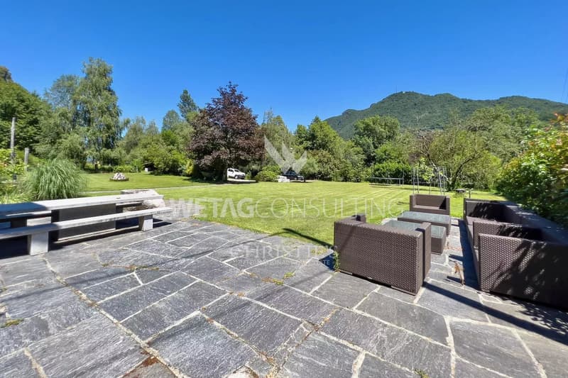Maison tessine parfaitement restaurée à vendre à Montagnola (2)