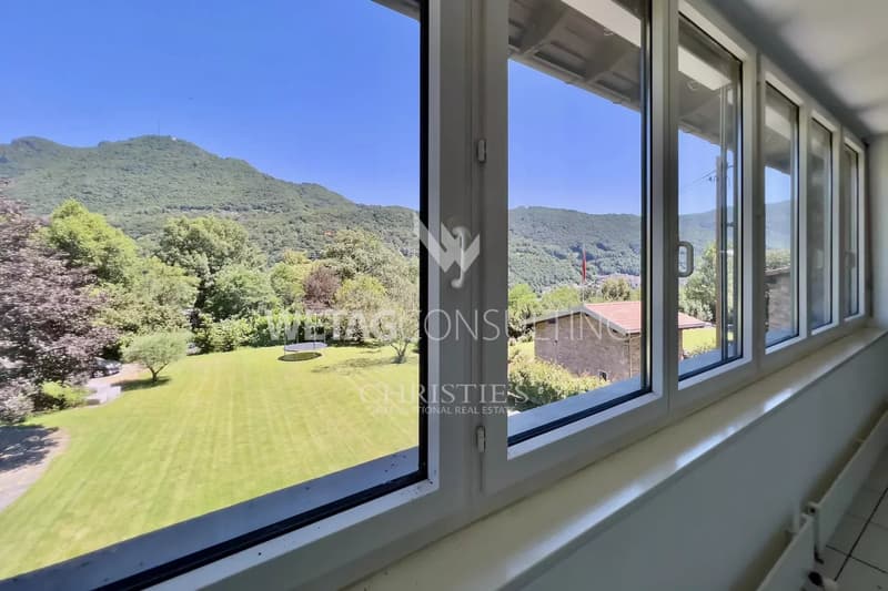 Maison tessine parfaitement restaurée à vendre à Montagnola (10)