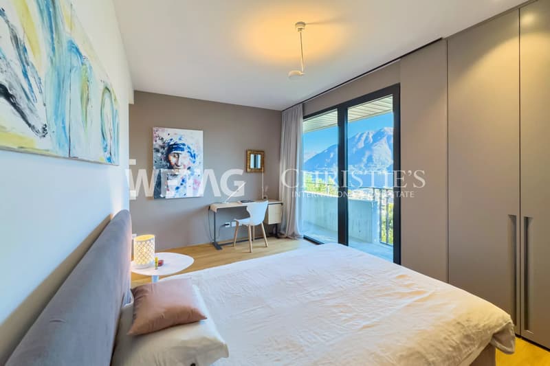 Modern & bright duplex apartment with lake view for sale in Locarno-Monti (8)