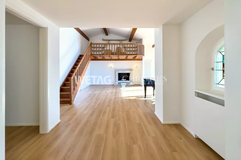Villa avec une vue magnifique sur le lac de Lugano à vendre à Lugano-Castagnola (3)