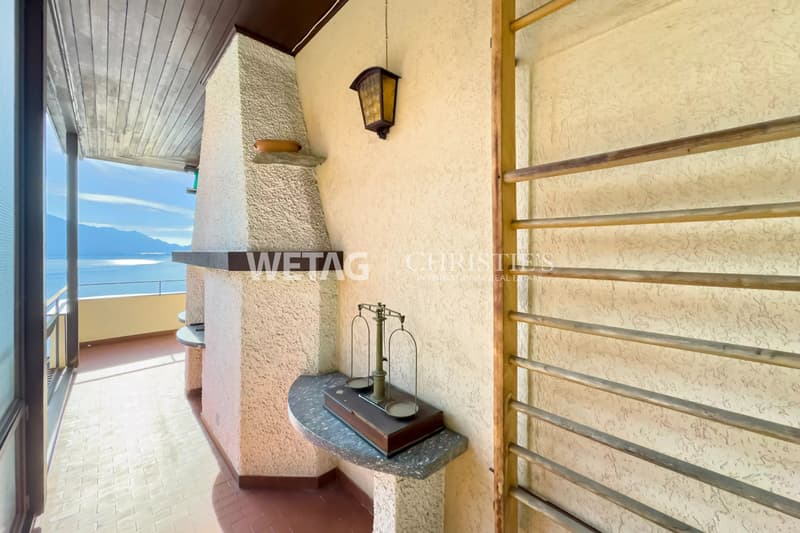 Villa avec une vue magnifique sur le lac de Lugano à vendre à Lugano-Castagnola (12)