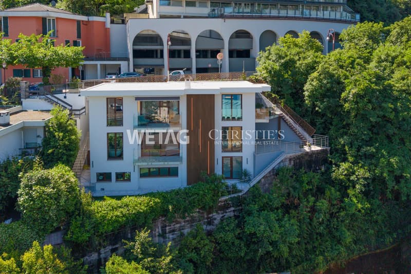 Villa élégante & moderne à Campione d'Italia avec vue imprenable sur le lac de Lugano (1)