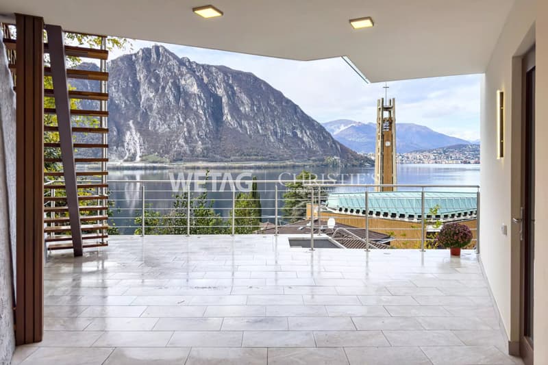 Elegant & modern villa in Campione d'Italia with a wide view of Lake Lugano (6)