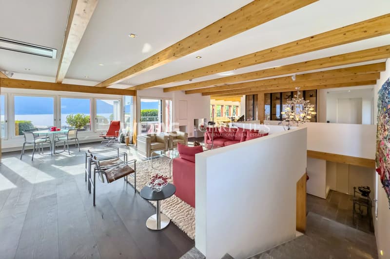Villa esclusiva e contemporanea in posizione privilegiata con vista meravigliosa sul lago ad Ascona in vendita (4)