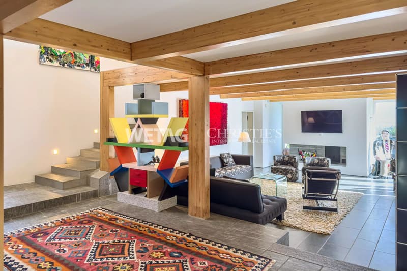 Villa esclusiva e contemporanea in posizione privilegiata con vista meravigliosa sul lago ad Ascona in vendita (8)
