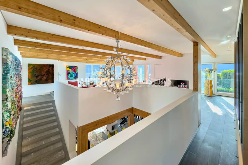 Villa esclusiva e contemporanea in posizione privilegiata con vista meravigliosa sul lago ad Ascona in vendita (9)