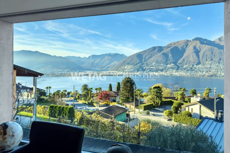Exklusive Villa mit Panoramablick, grosszügigen Terrassen & Aussenpool im Gambarogno zu verkaufen (6)