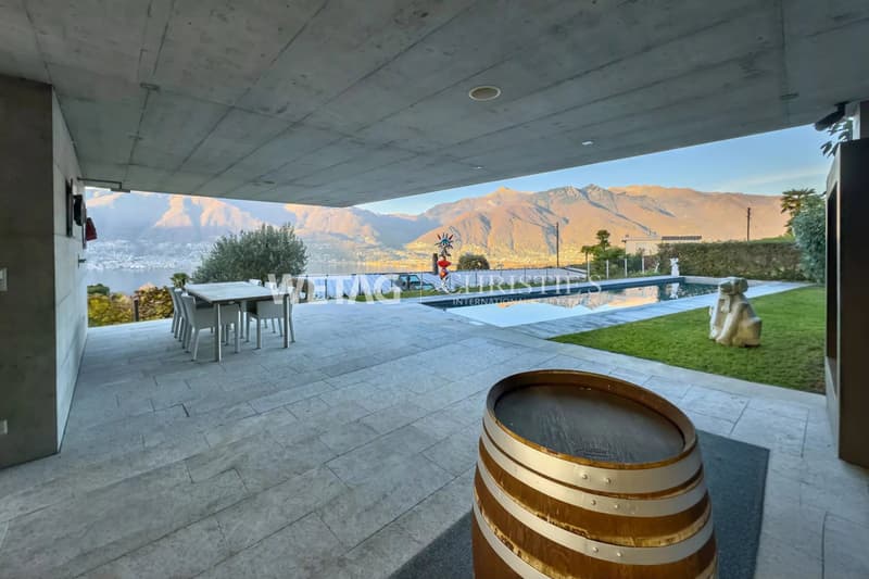 Exklusive Villa mit Panoramablick, grosszügigen Terrassen & Aussenpool im Gambarogno zu verkaufen (13)