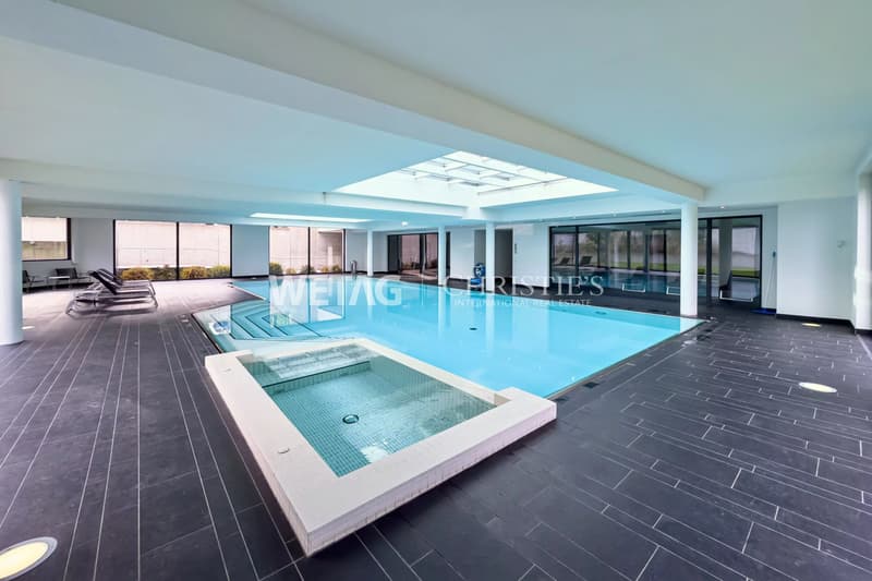 In vendita a Lugano: appartamento duplex moderno con giardino privato & vista lago splendida, anche possibile come seconda casa (13)