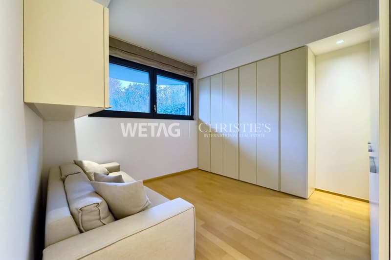 In vendita a Lugano: appartamento duplex moderno con giardino privato & vista lago splendida, anche possibile come seconda casa (10)