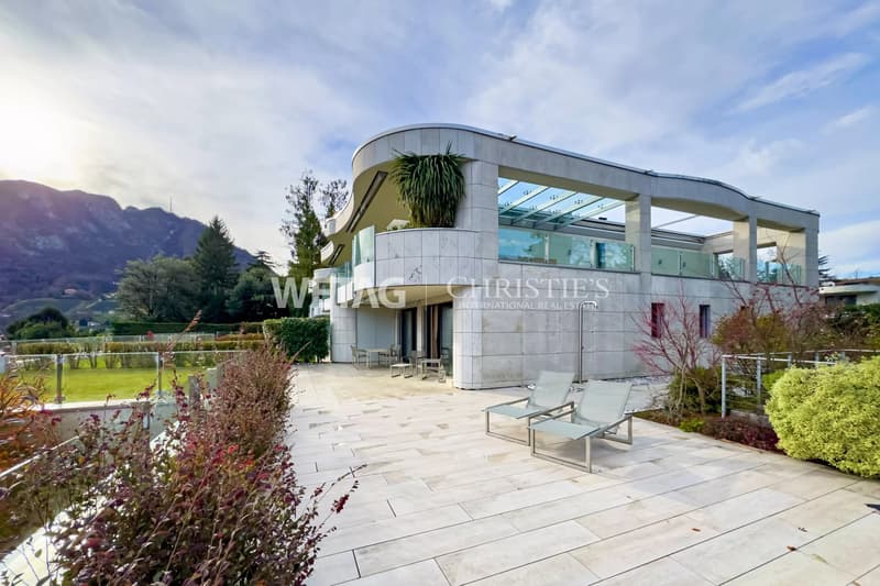 In vendita a Lugano: appartamento duplex moderno con giardino privato & vista lago splendida, anche possibile come seconda casa (12)