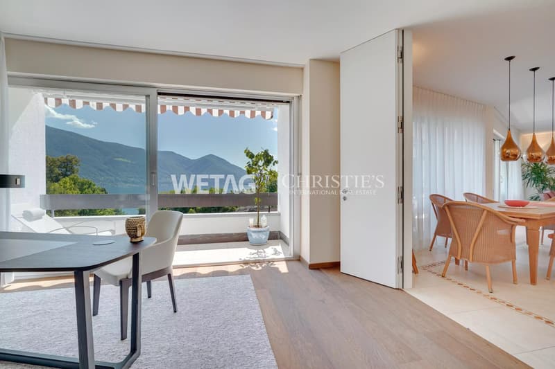 Exclusive and spacious penthouse with panoramic views of the lake in Ascona for sale (11)