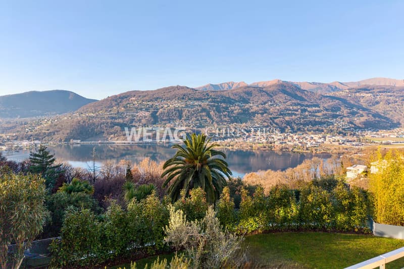 Montagnola: Appartamento con giardino privato & vista lago aperta in vendita, anche disponibile come seconda casa (2)