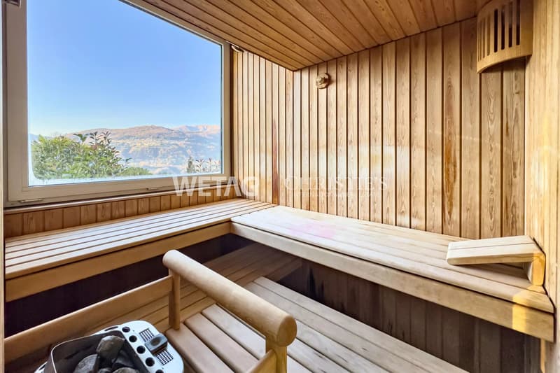 Montagnola: Appartamento con giardino privato & vista lago aperta in vendita, anche disponibile come seconda casa (12)