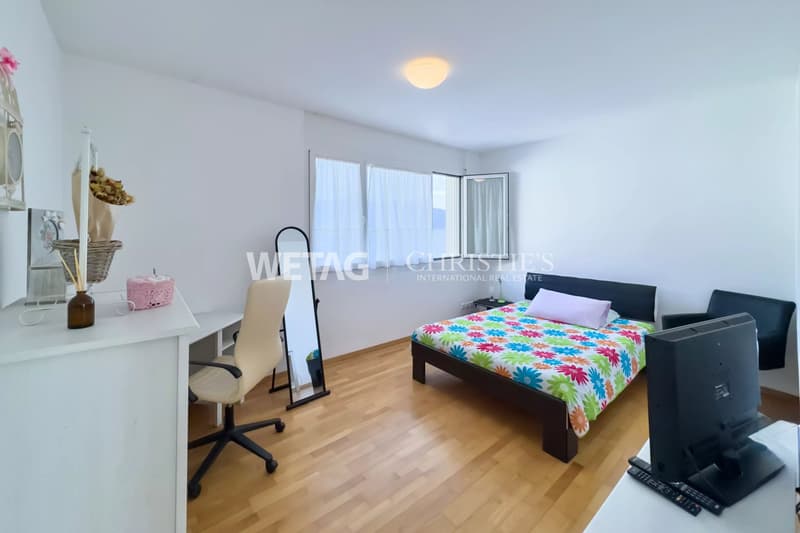 Appartamento mansardato moderno con terrazze spaziose & vista sul Lago Maggiore a Brissago in vendita (6)