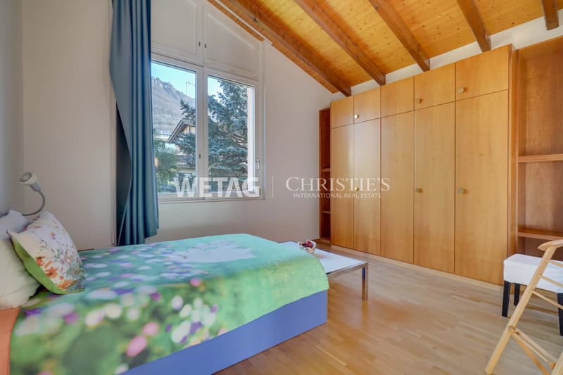 Villa élégante à Lugano-Villa Luganese à vendre : Espaces généreux, jardin plat, piscine extérieure & salle de fitness (9)