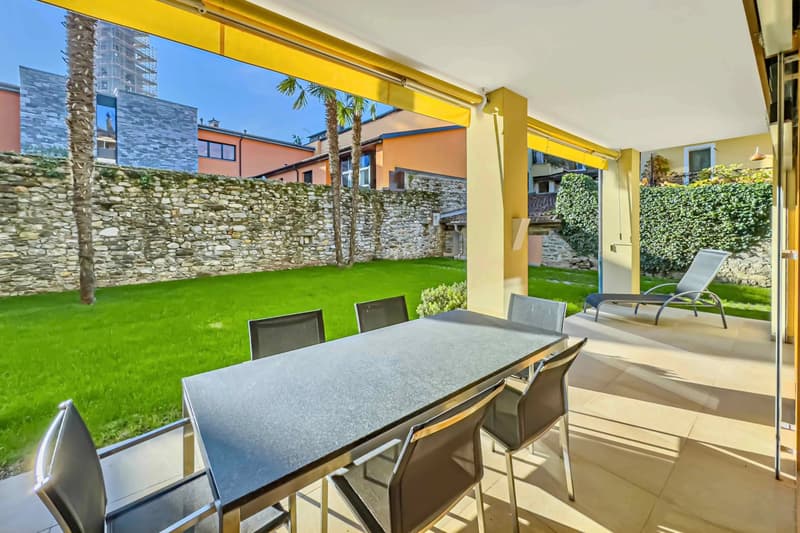 Im Herzen von Ascona, moderne Wohnung mit privatem Garten zu verkaufen (13)