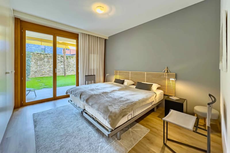 Im Herzen von Ascona, moderne Wohnung mit privatem Garten zu verkaufen (8)