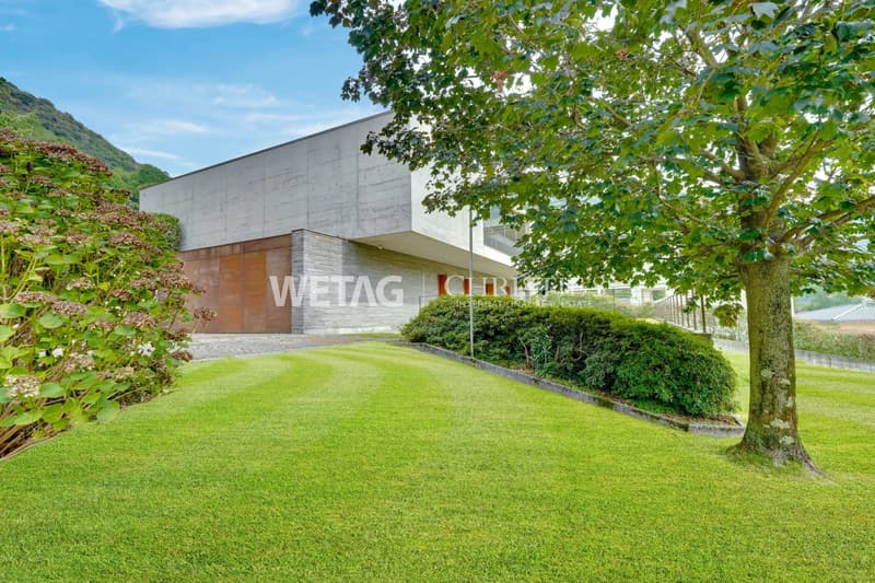 Moderne Villa mit grosszügigen Terrassen & Garten zum Verkauf in Bironico (3)
